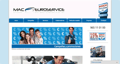 Desktop Screenshot of maceuroservice.com